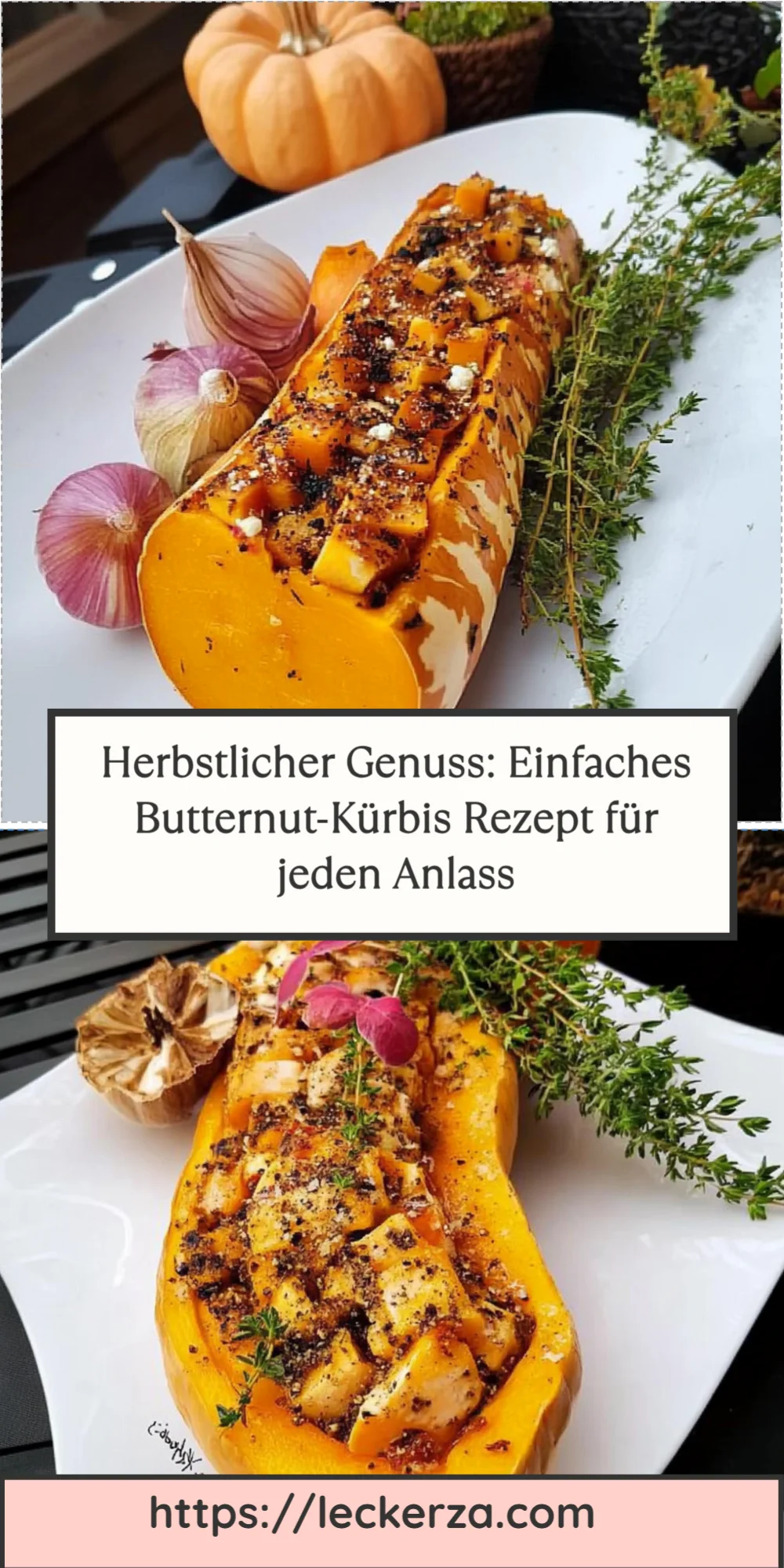 Herbstlicher Genuss: Einfaches Butternut-Kürbis Rezept für jeden Anlass