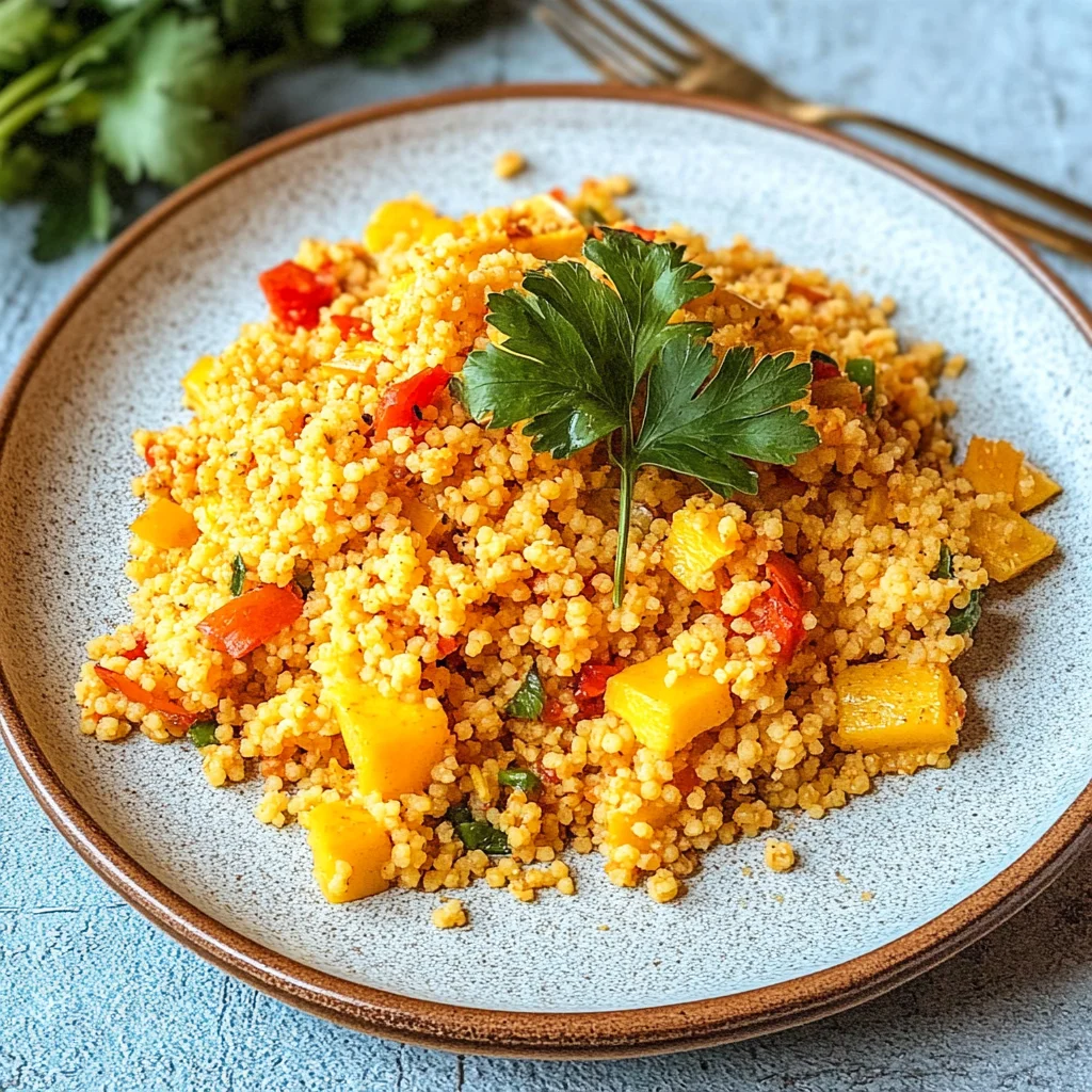 Couscous-Salat mit Paprika und Mais – Ein einfaches Rezept für den Sommer!
