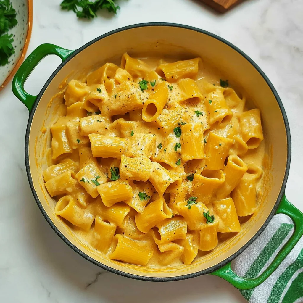 Cremige Kürbispasta Rezept – schnell und einfach für den Herbst!