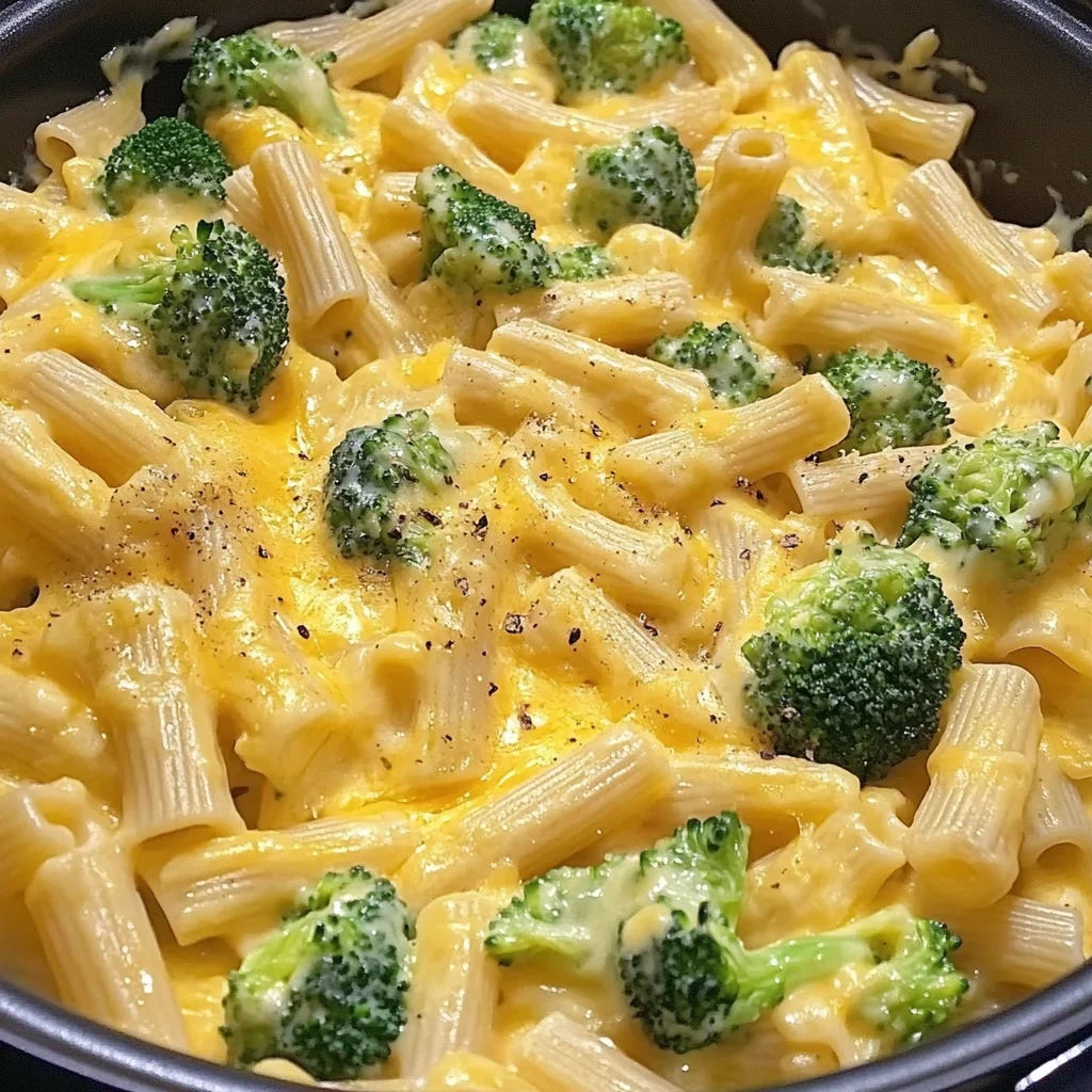 Delicious One Pot Broccoli Cheddar Pasta Recipe