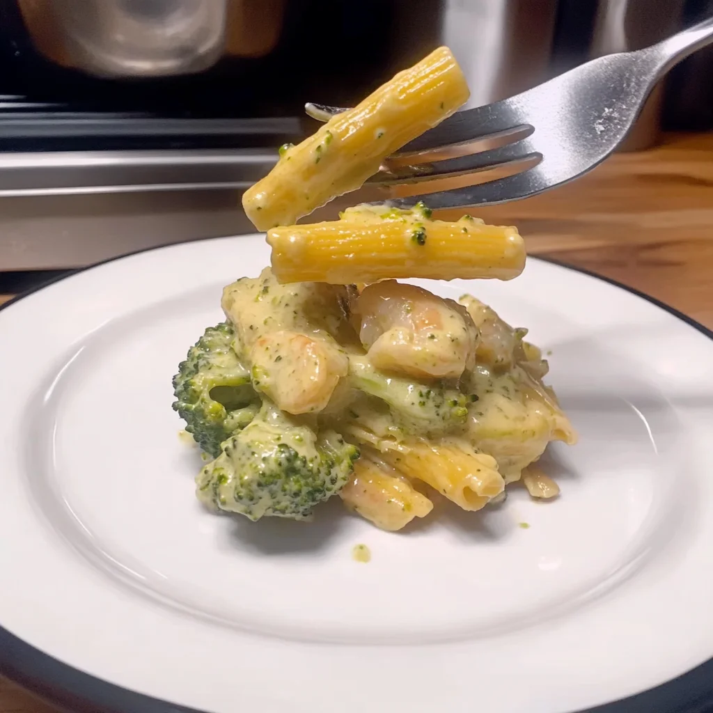 Delightful Creamy Shrimp & Broccoli Pasta Recipe