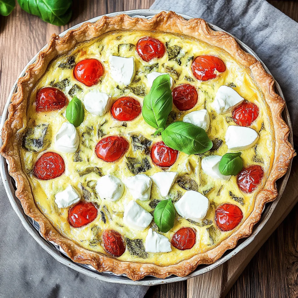 Einfache Quiche mit Gemüse – schnelles Rezept für jeden Anlass!
