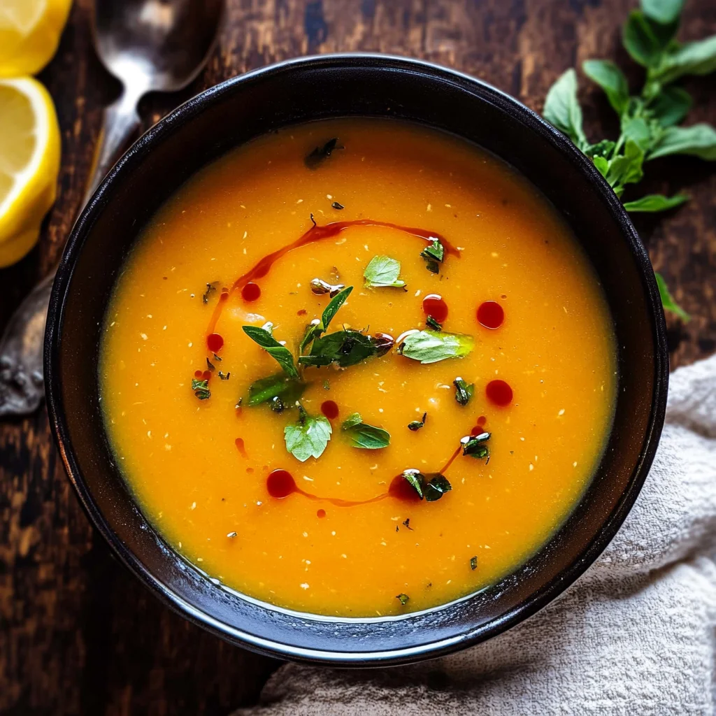 Einfaches Rezept für türkische Linsensuppe (Mercimek Çorbası) – Wärmend und lecker!