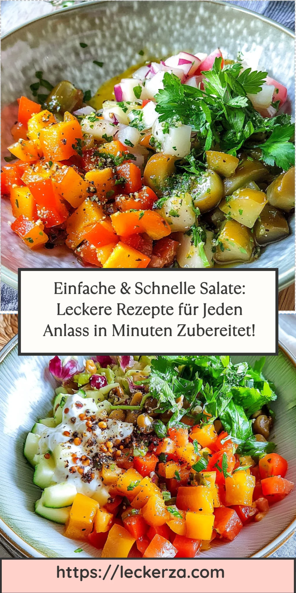 Einfache & Schnelle Salate: Leckere Rezepte für Jeden Anlass in Minuten Zubereitet!