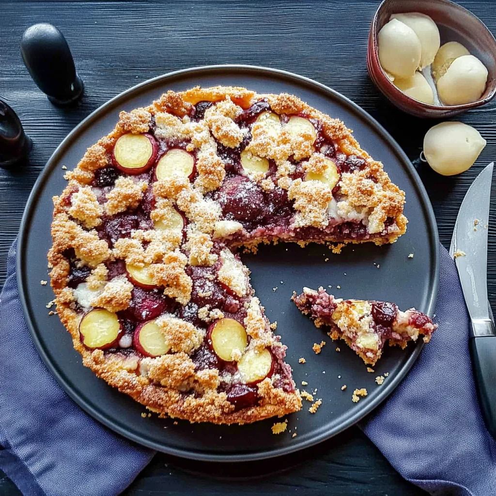 Einfaches Zwetschgenkuchen Rezept mit Streuseln für nostalgischen Genuss!