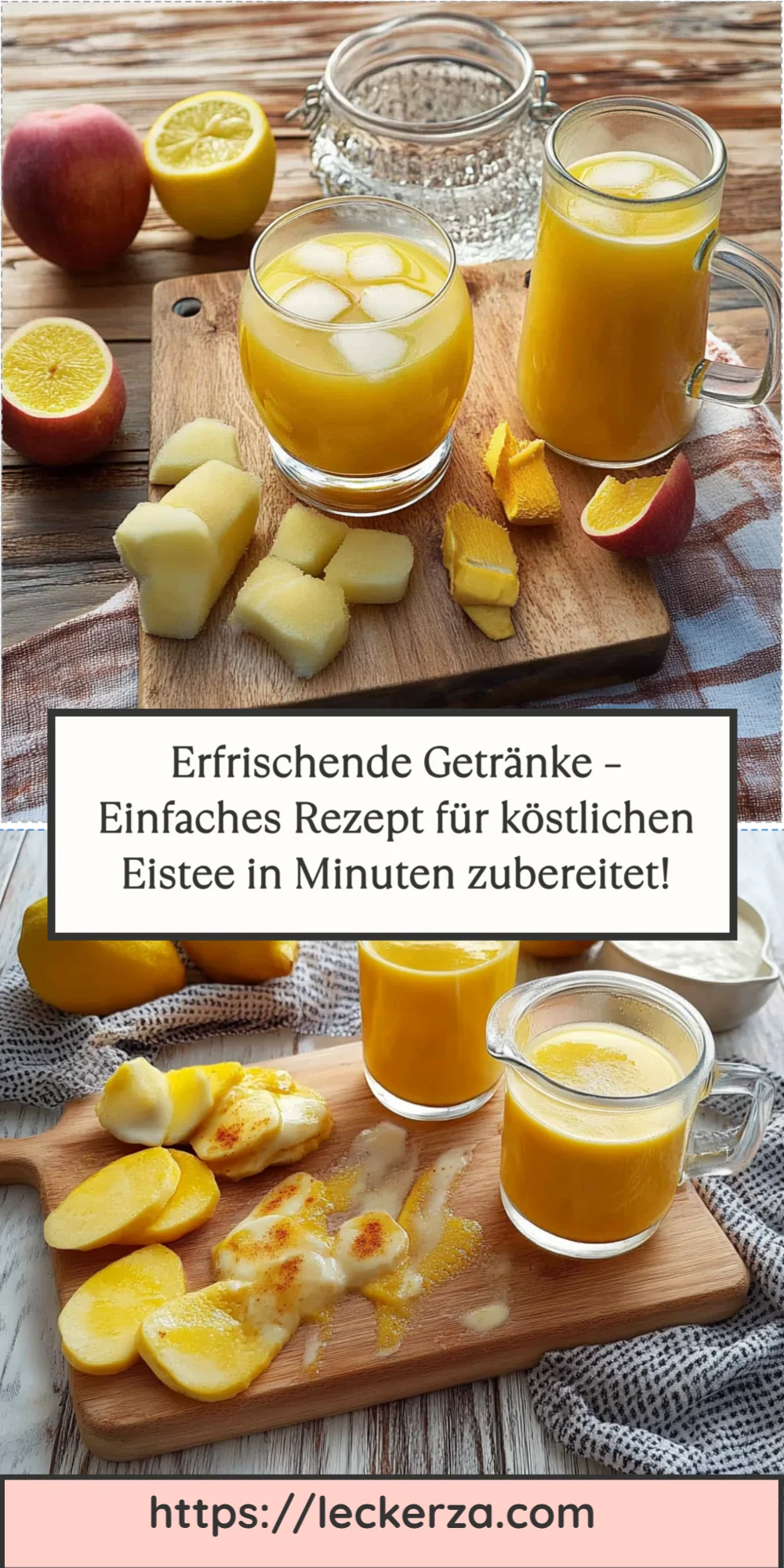 Erfrischende Getränke – Einfaches Rezept für köstlichen Eistee in Minuten zubereitet!