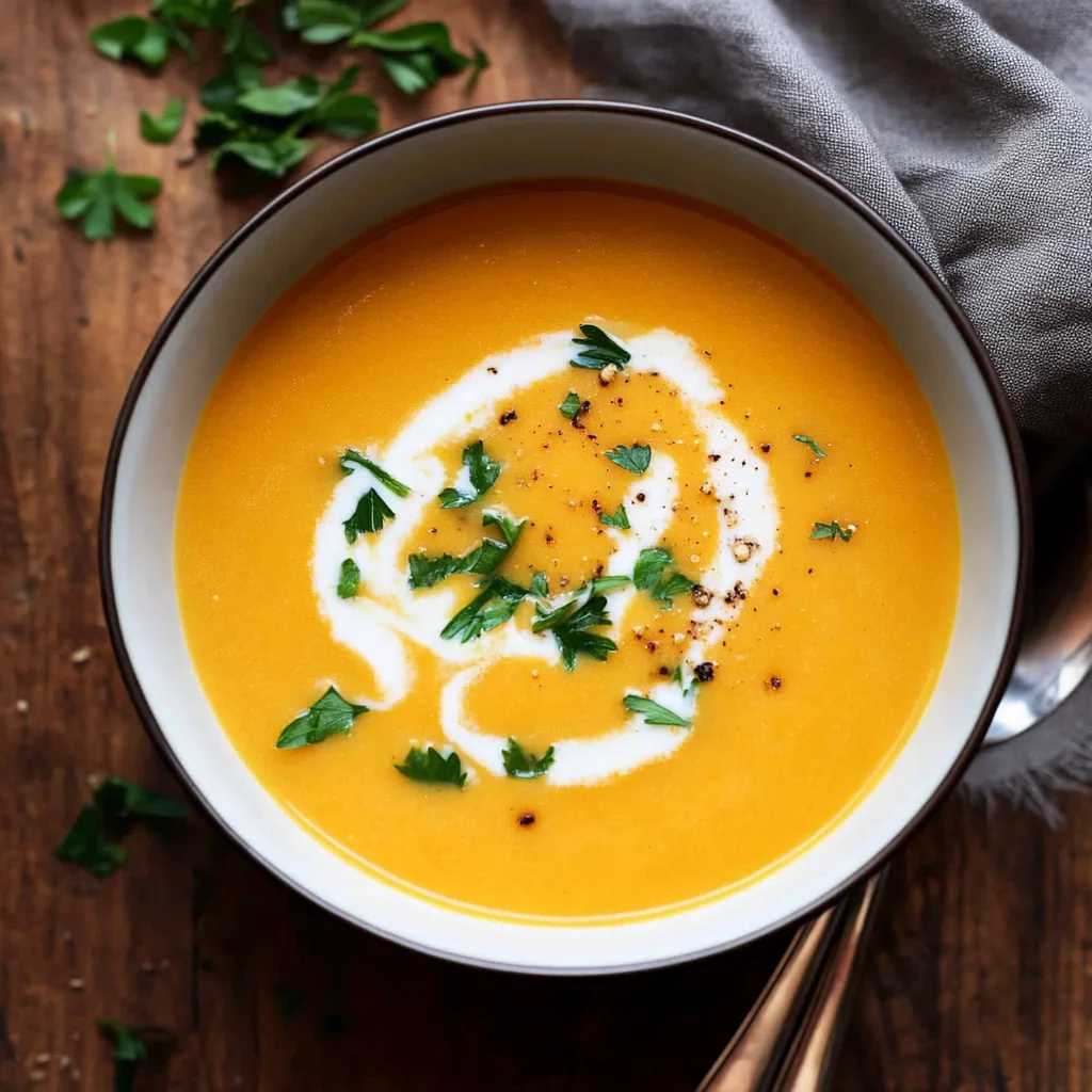 Kürbissuppe mit Kokosmilch und Ingwer – Schnelles Rezept für den Herbst!
