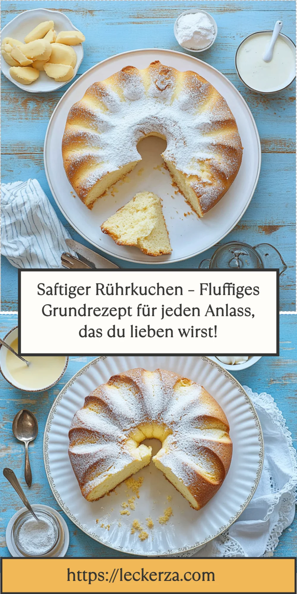 Saftiger Rührkuchen – Fluffiges Grundrezept für jeden Anlass, das du lieben wirst!