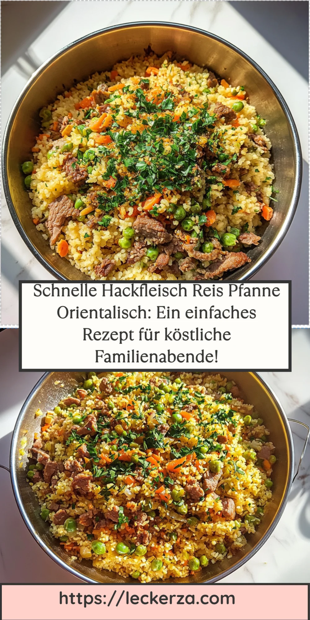 Schnelle Hackfleisch Reis Pfanne Orientalisch: Ein einfaches Rezept für köstliche Familienabende!