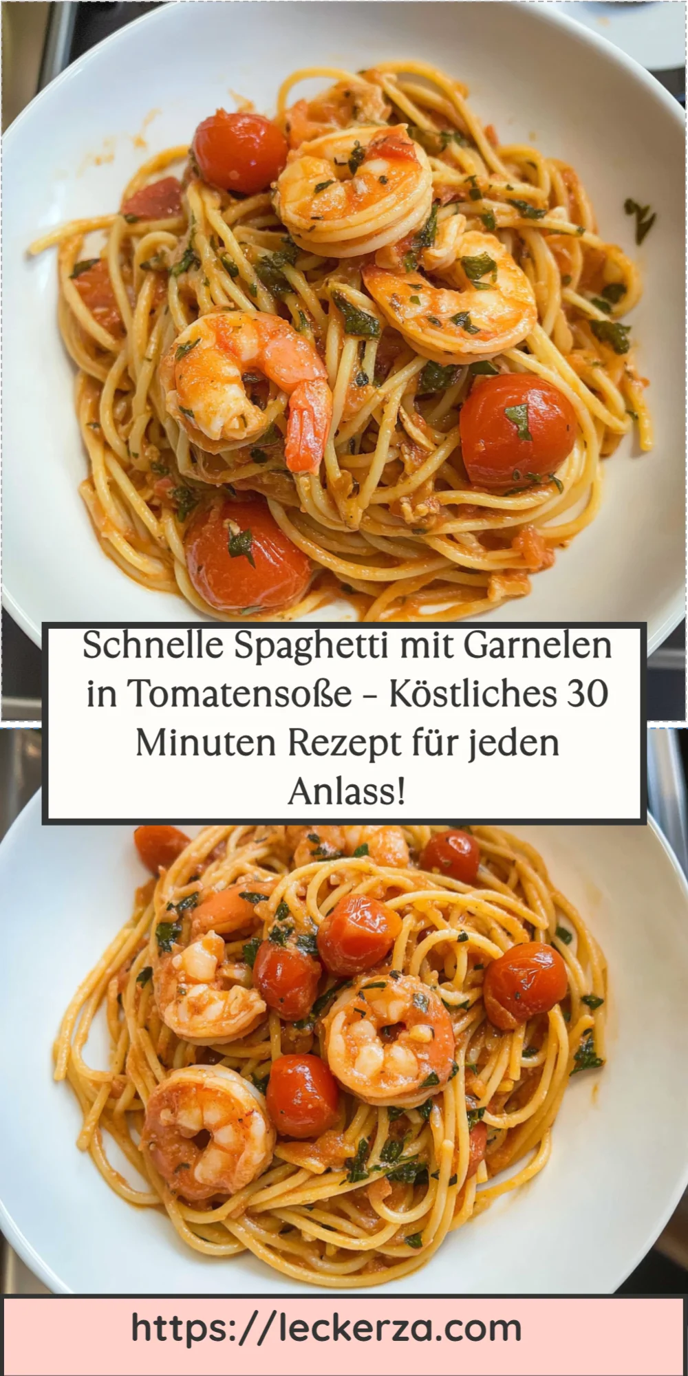 Schnelle Spaghetti mit Garnelen in Tomatensoße – Köstliches 30 Minuten Rezept für jeden Anlass!
