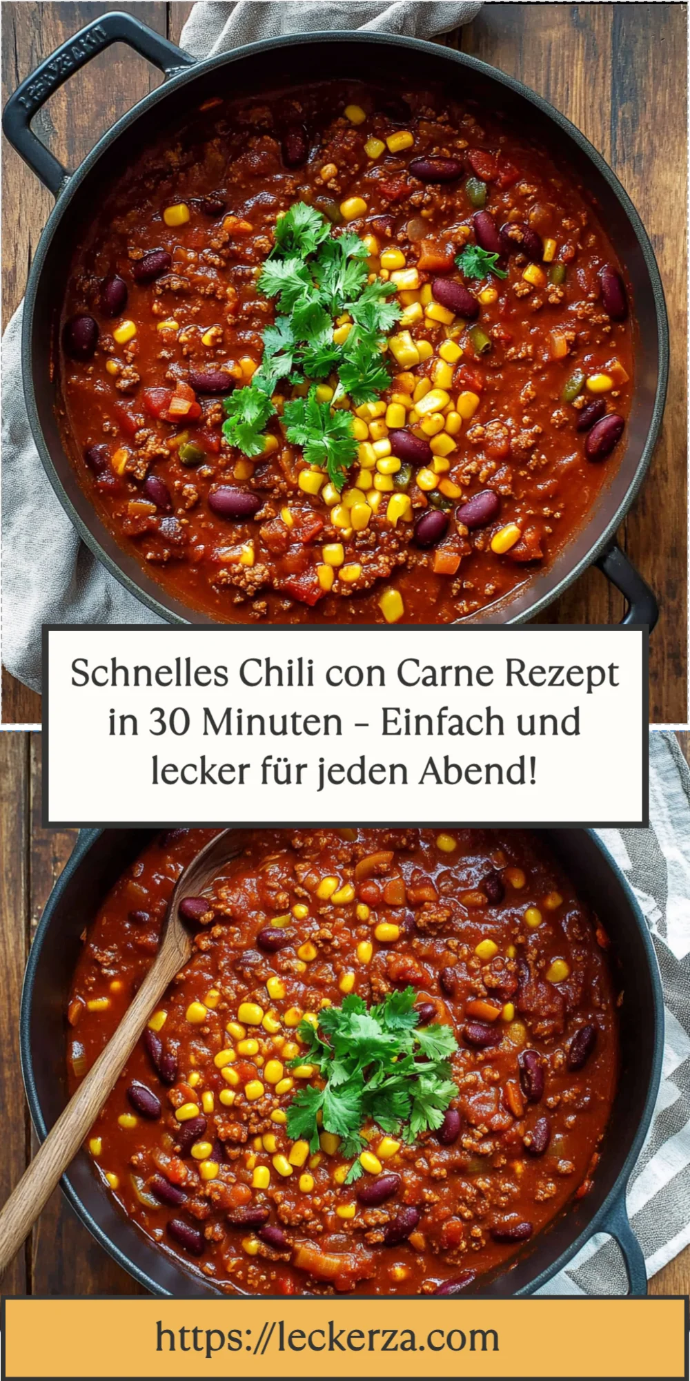Schnelles Chili con Carne Rezept in 30 Minuten – Einfach und lecker für jeden Abend!