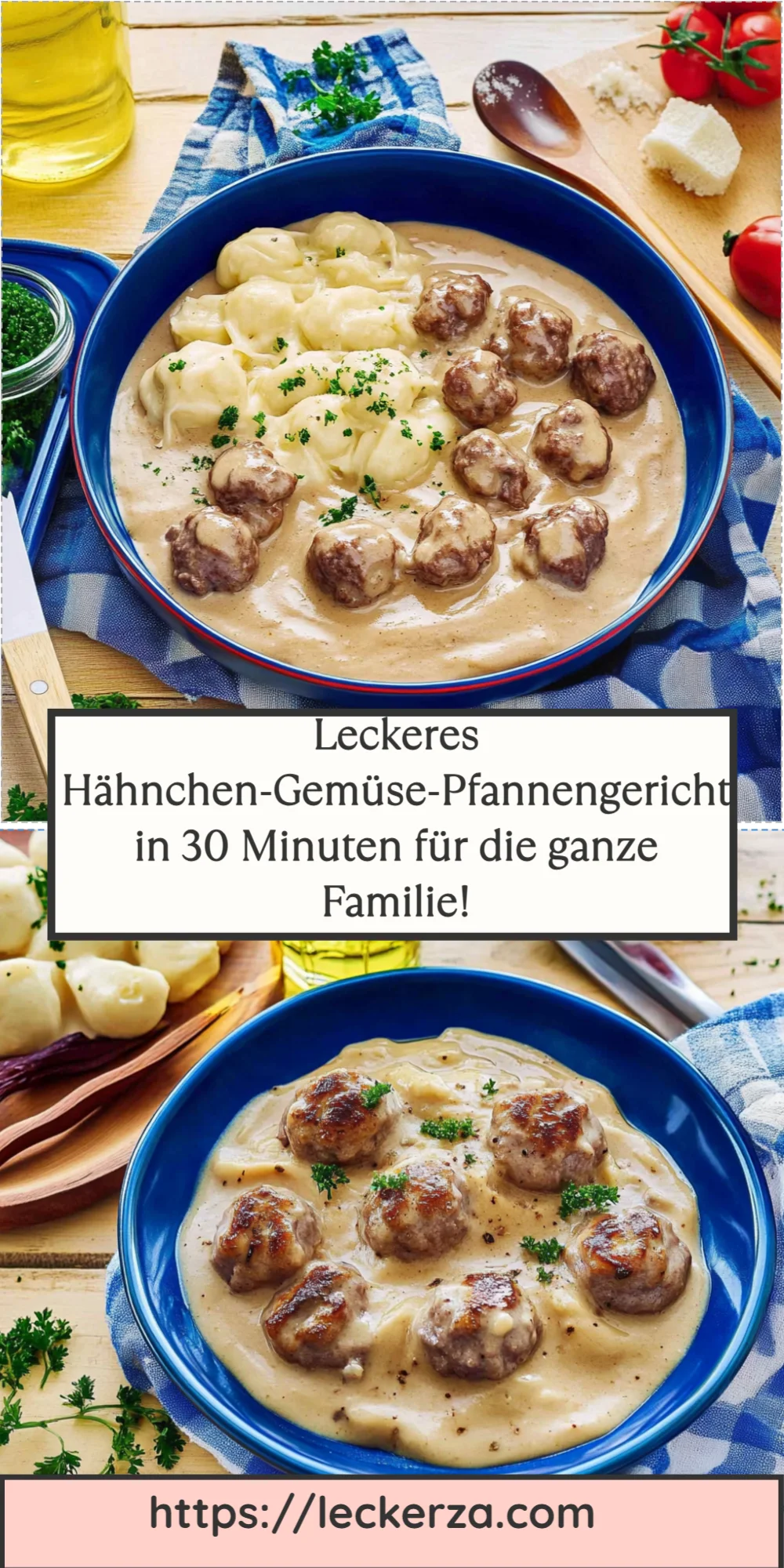 Leckeres Hähnchen-Gemüse-Pfannengericht in 30 Minuten für die ganze Familie!
