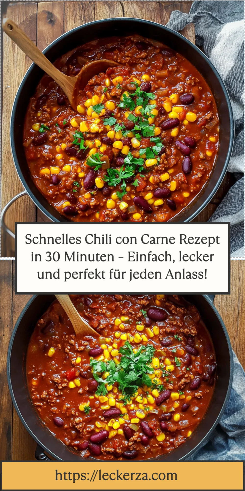Schnelles Chili con Carne Rezept in 30 Minuten – Einfach, lecker und perfekt für jeden Anlass!