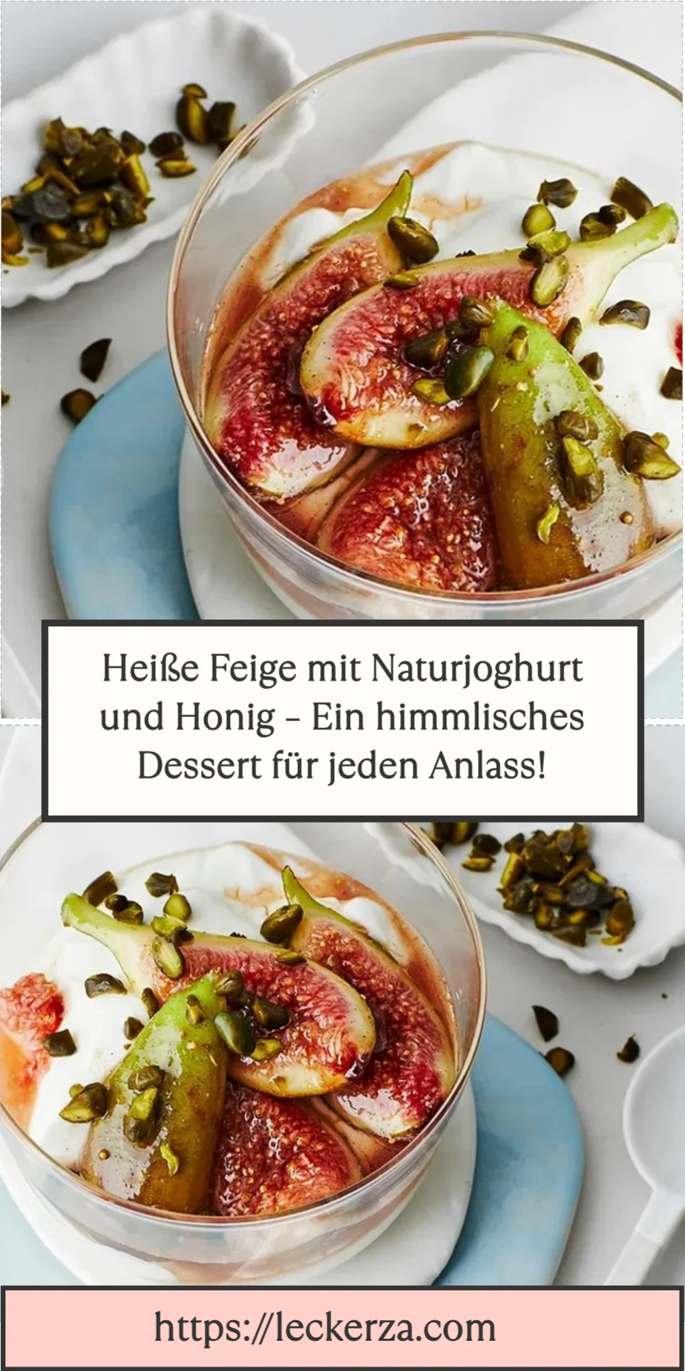 Heiße Feige mit Naturjoghurt und Honig – Ein himmlisches Dessert für jeden Anlass!