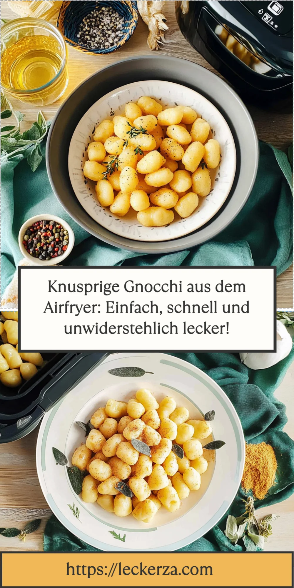 Knusprige Gnocchi aus dem Airfryer: Einfach, schnell und unwiderstehlich lecker!