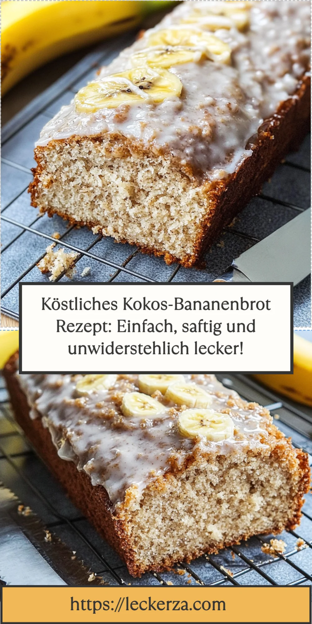 Köstliches Kokos-Bananenbrot Rezept: Einfach, saftig und unwiderstehlich lecker!