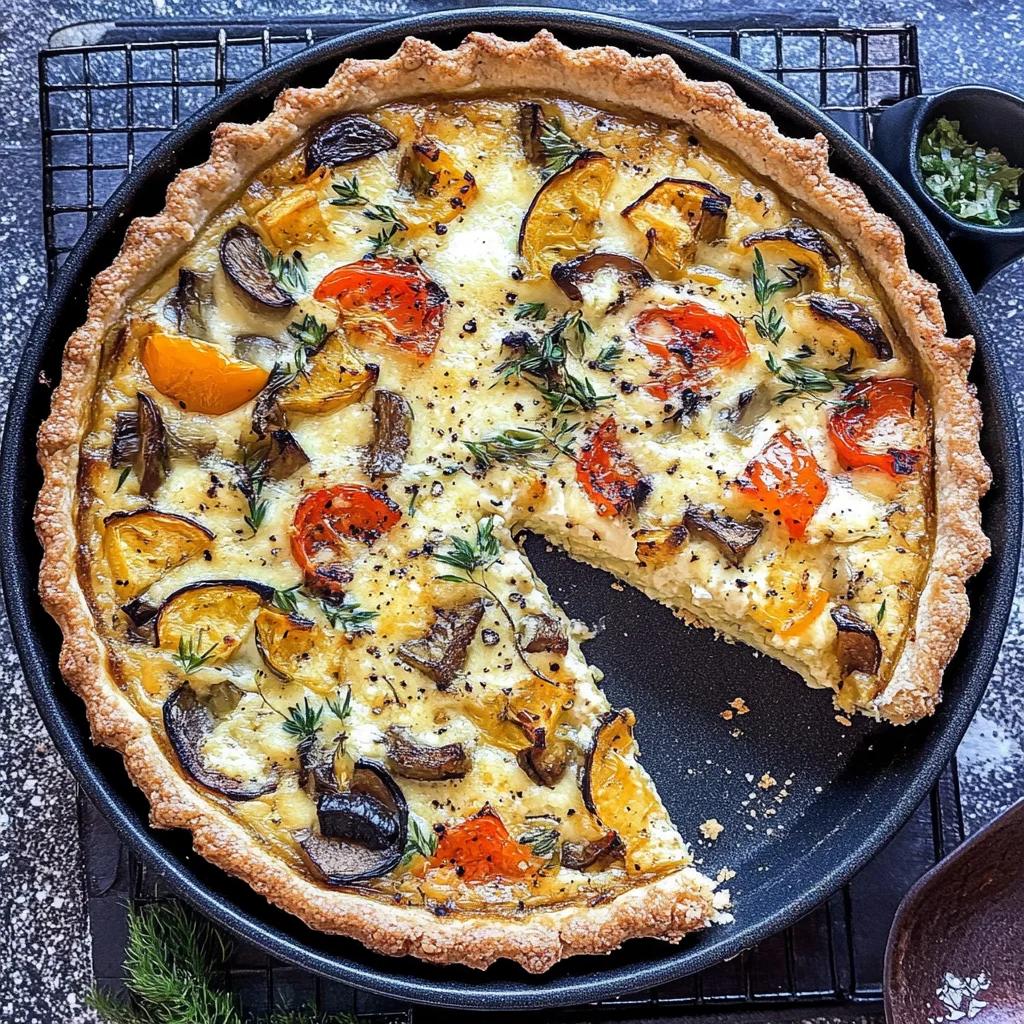 kürbis-quiche mit hokkaido rezept