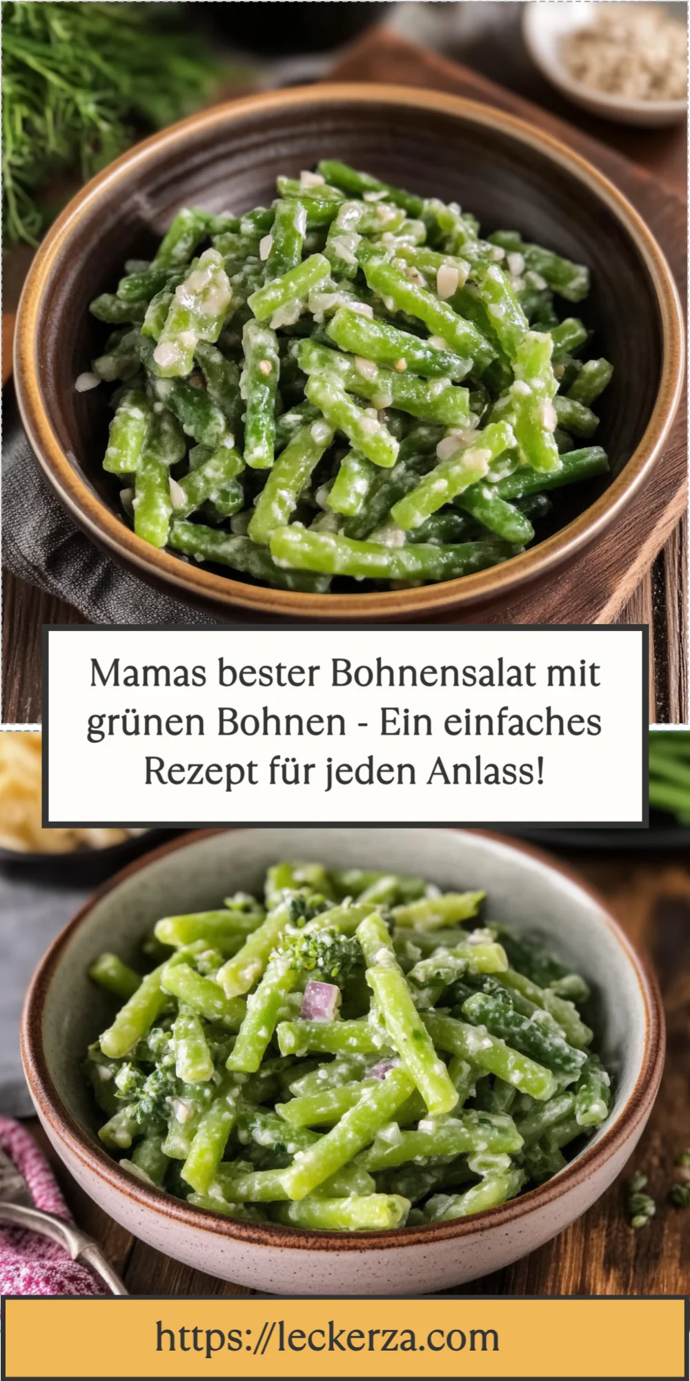 Mamas bester Bohnensalat mit grünen Bohnen - Ein einfaches Rezept für jeden Anlass!