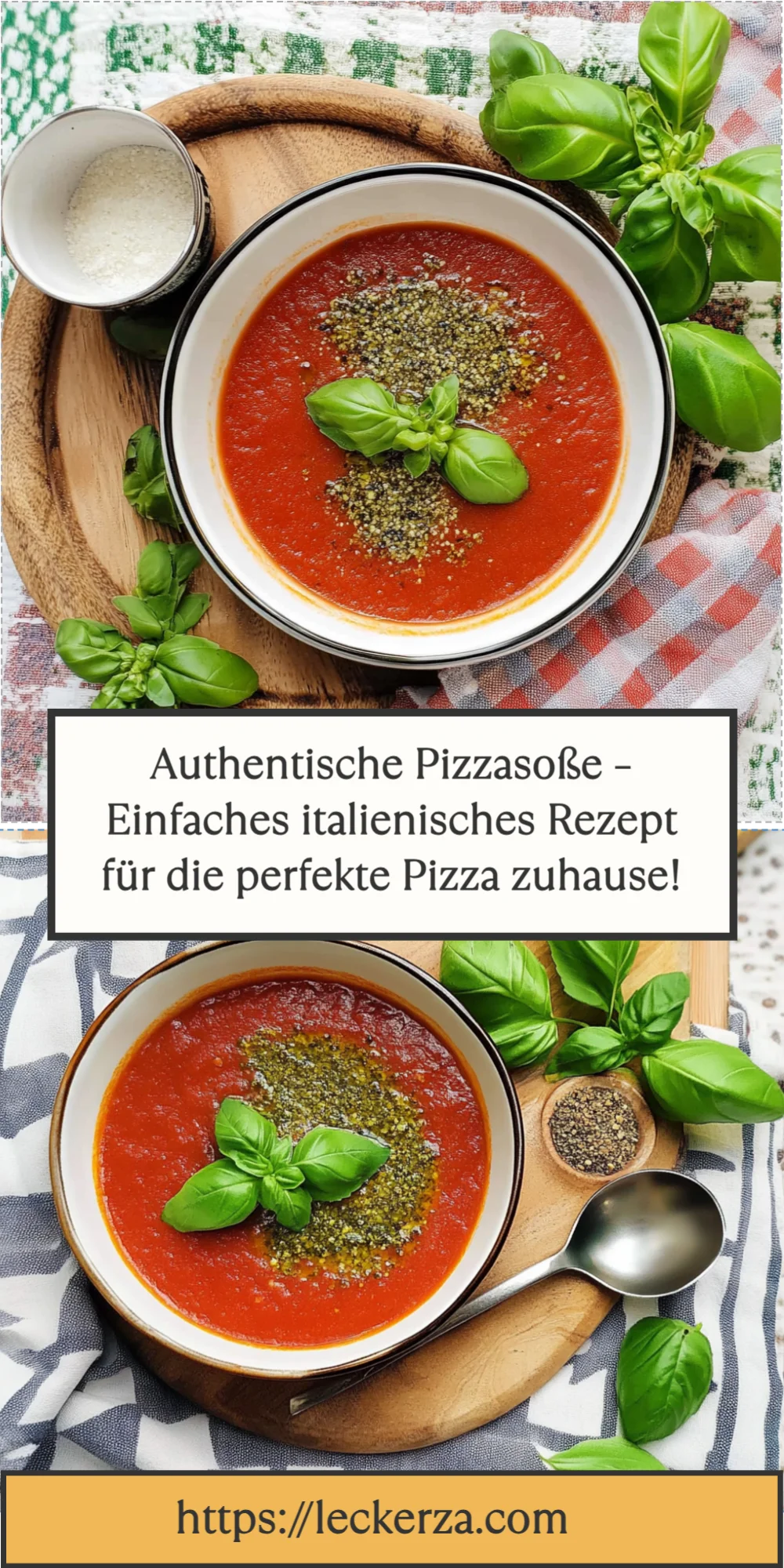 Authentische Pizzasoße – Einfaches italienisches Rezept für die perfekte Pizza zuhause!