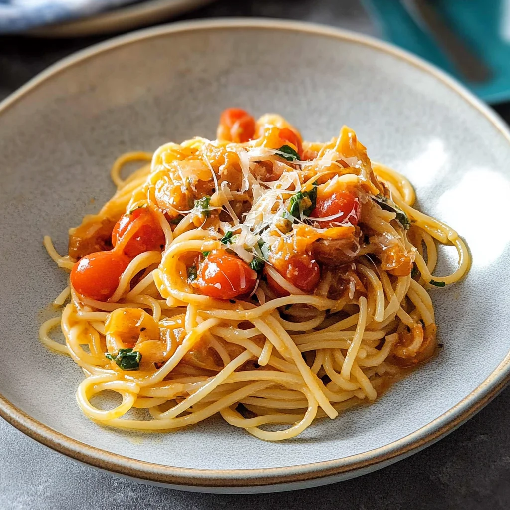 spaghetti mit pfifferlingen und sahnesauce